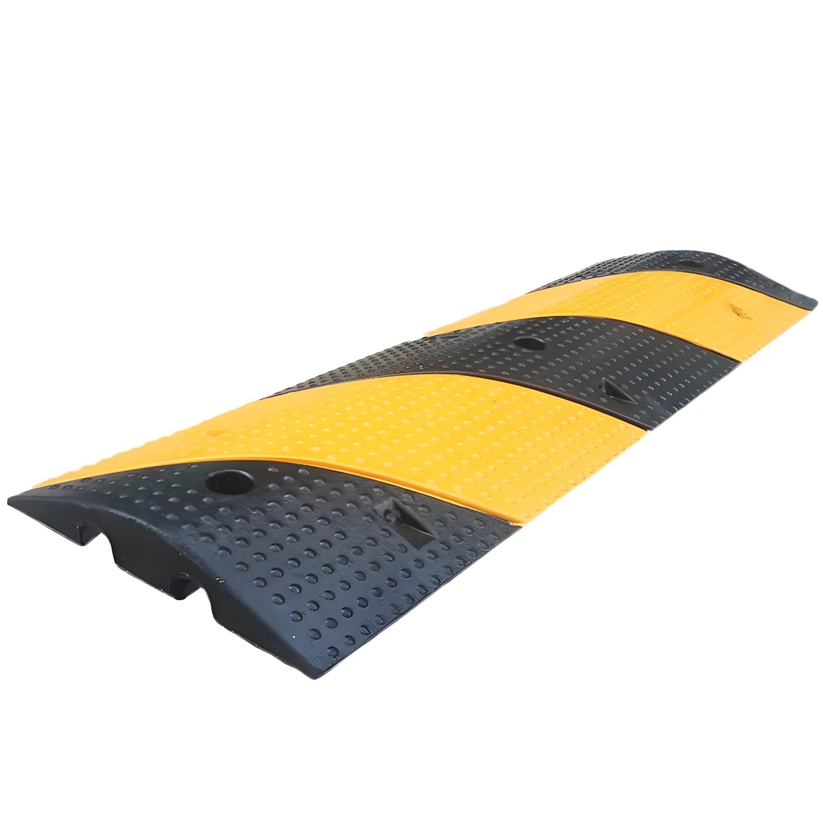 Rampa protectora de cable: organiza y protege cables en el suelo, protector de manguera de entrada para superficies de asfalto, grava, hormigón