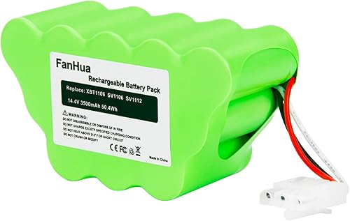 XBT1106 Reemplazo de batería para aspiradora Shark SV1106 SV1107 SV1100 SV1112 Freestyle Rotator inalámbrico, 14.4V 3.5Ah Ni-Mh Shark Baterías