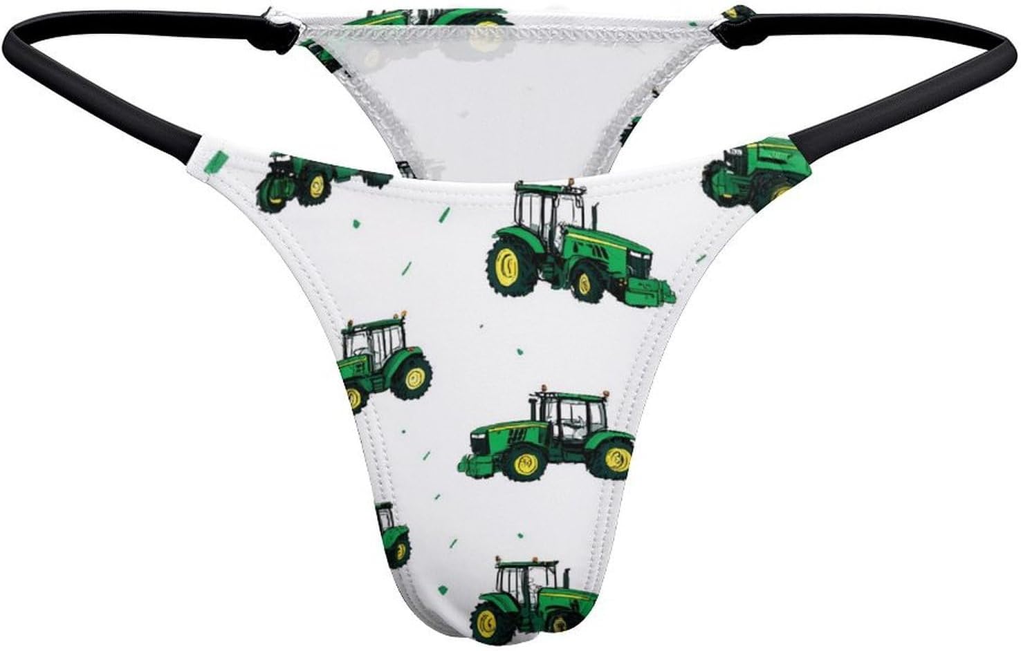 Tractors Pattern Sexy G String Thongs for Women Underwear | Seamless Panties Lingerie Breathable Low Rise No Show