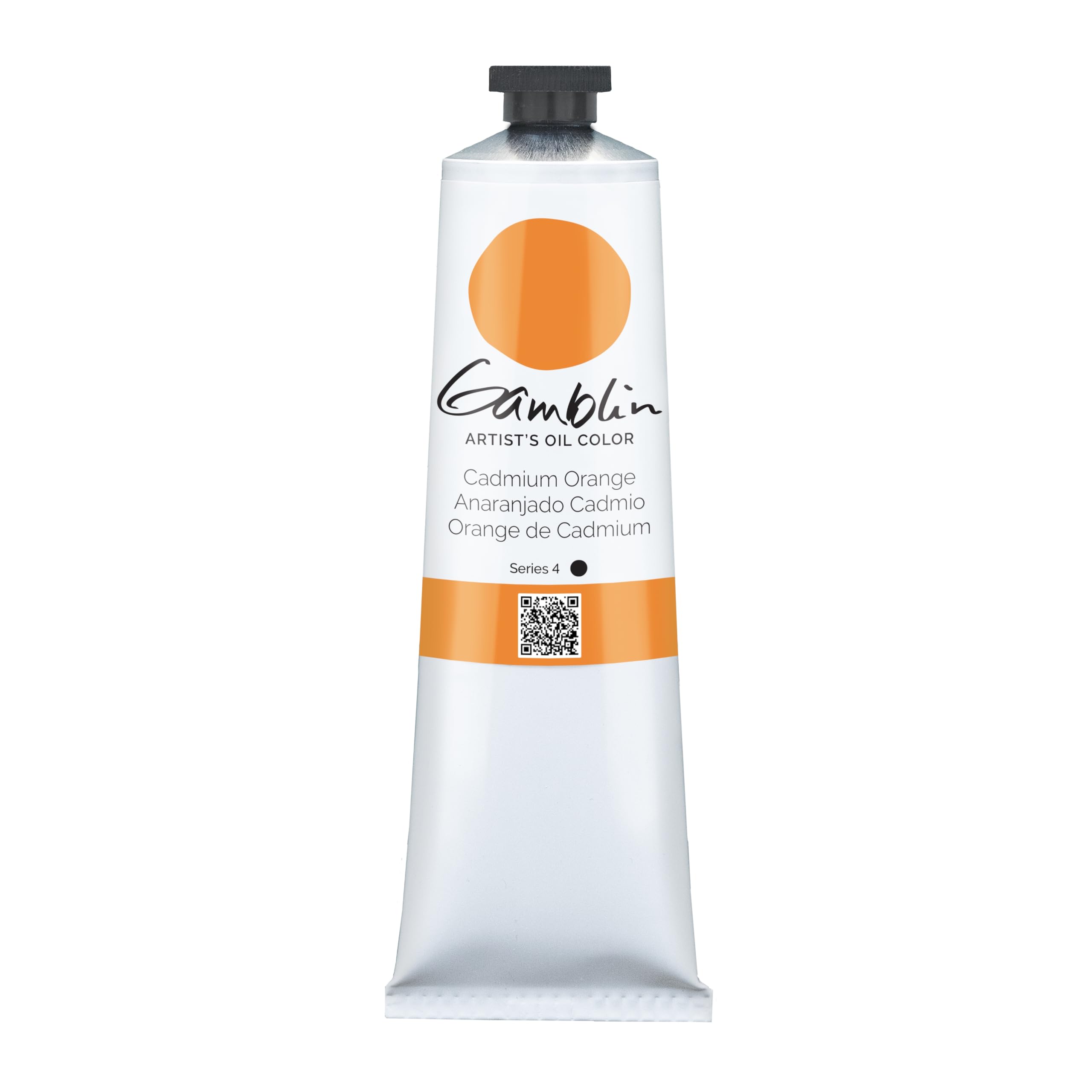 Gamblin Artist Oil 150Ml Cadmium Orange
