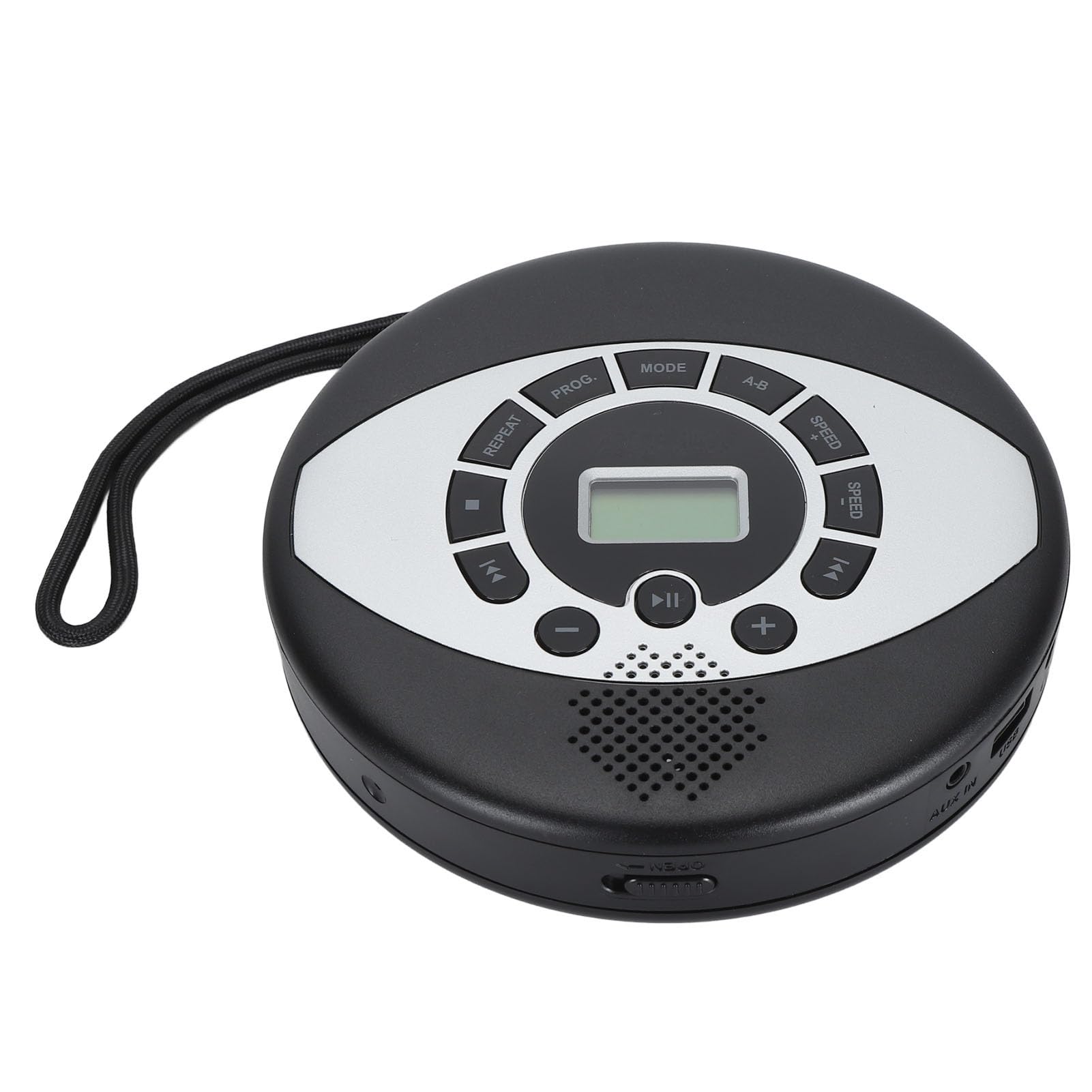 Semme Lettore CD Musicale Lettore CD Portatile con Altoparlante Ricaricabile 1500mAh Supporta Dischi MP3 Cuffie Ottimo per gli Amanti della Musica e i Viaggi