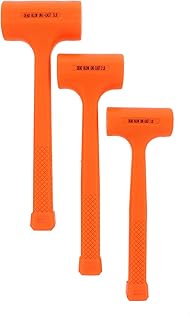 Sponsored Ad - ABN Dead Blow Hammer 3-Piece Set – 1, 2, and 3 lb Pound – Unicast Mallets with Non-Marring Rubber Coating