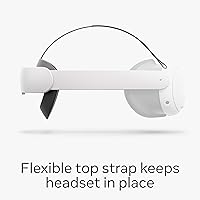 Vista 4 de Meta Quest Elite Strap — Works with Meta Quest 3/3S — Premium Comfort and Weight Distribution — Adjustable, Ergonomic Fit — Reduces Pressure and