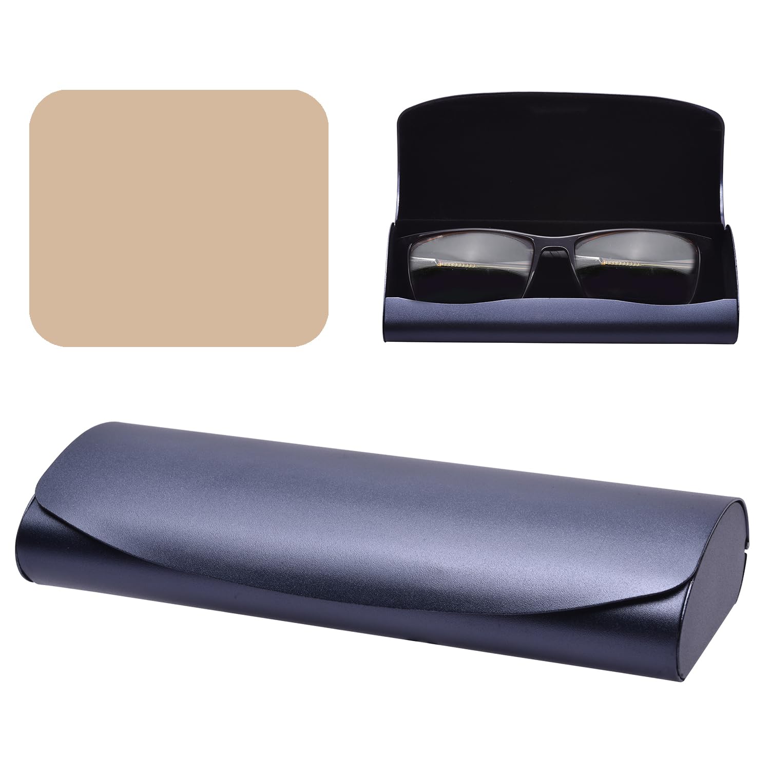 Philley Aluminum Ultra-Light Eyeglasses Slim Reading Glasses Case
