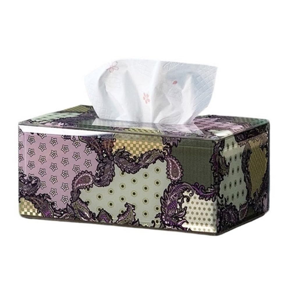 Tissue Box Holder Coffee Table Kitchen Office Tissue Box Dining Table Decorative Ornament Indoor High Grade Napkin Holder