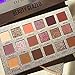 Produktbild 18 Farben Lidschatten-Palette Bunte Nude Shades Make-up-Palette Matt Schimmer Pigmentiertes Glitzer-Make-up Professionelle Lidschatten-Kosmetik,Schimmernd und Metallisch, Individuelles Finish