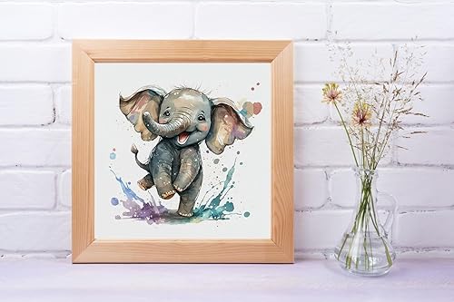 Miniatura 2 de Moohue Kits de punto de cruz estampados para adultos principiantes, kits avanzados de punto de cruz para adultos, 14 unidades (animal 12)