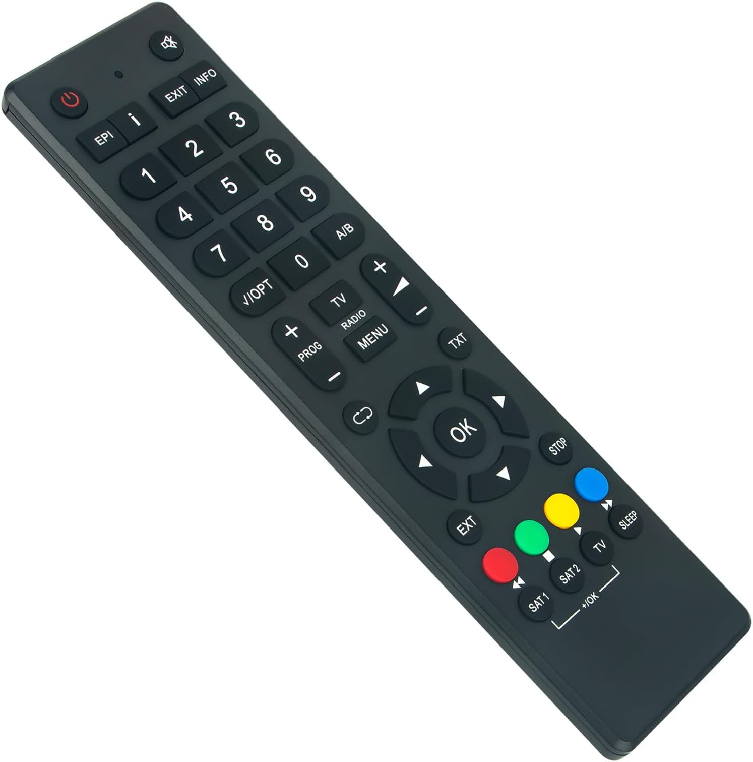 VINABTY 103TS103 Replaced Remote Control Compatible with Orbitech Receiver remote control 103TS103 B/S Skysat 2S/T,3S/T Skysat 2S Skysat 2T Teledigi 2S/2T/3S/3T