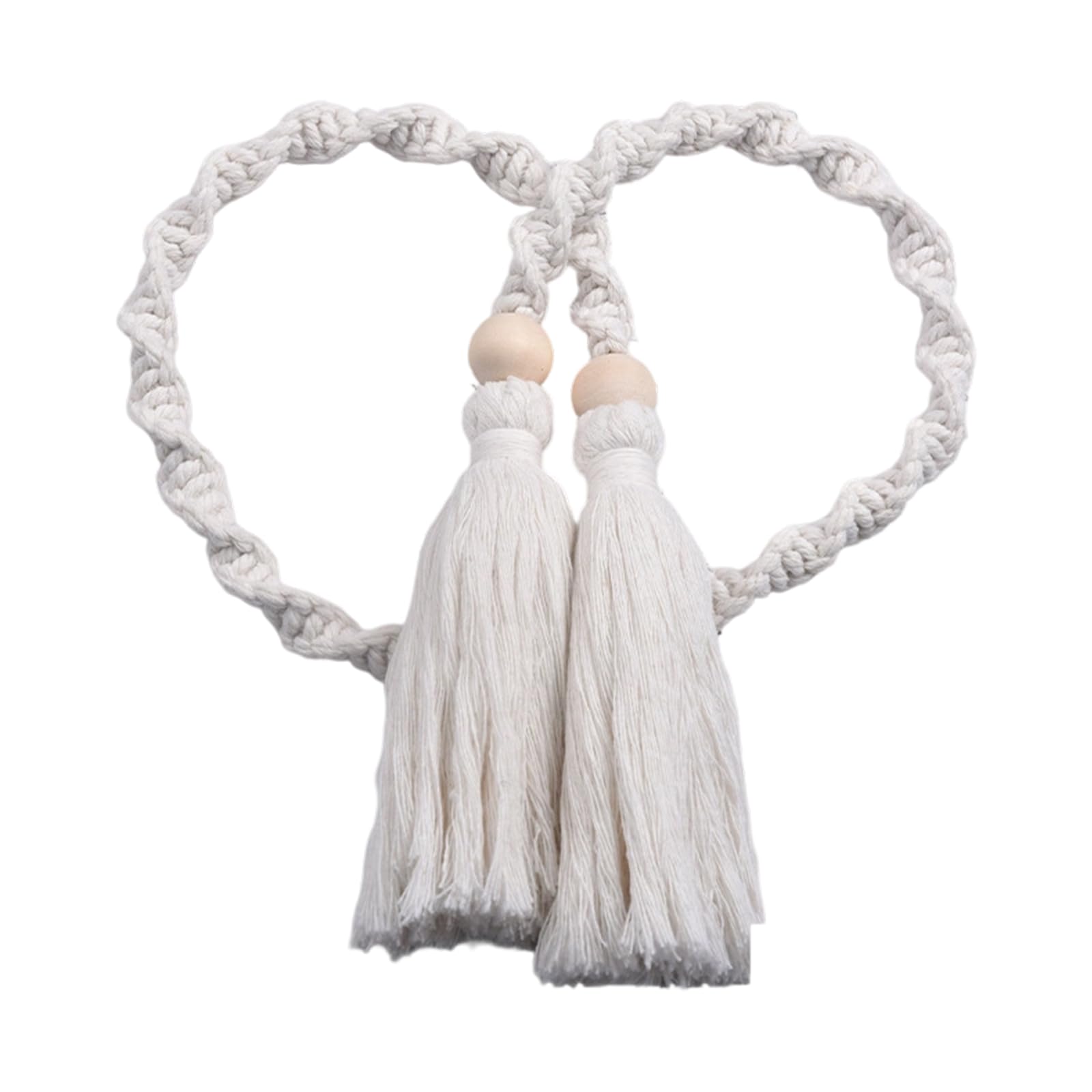 Qusinfc Decorative Curtain Holdbacks Rope, Farmhouse Tie Backs for Drapes Patio Bedroom Drapery Curtain Decorative Holdbacks