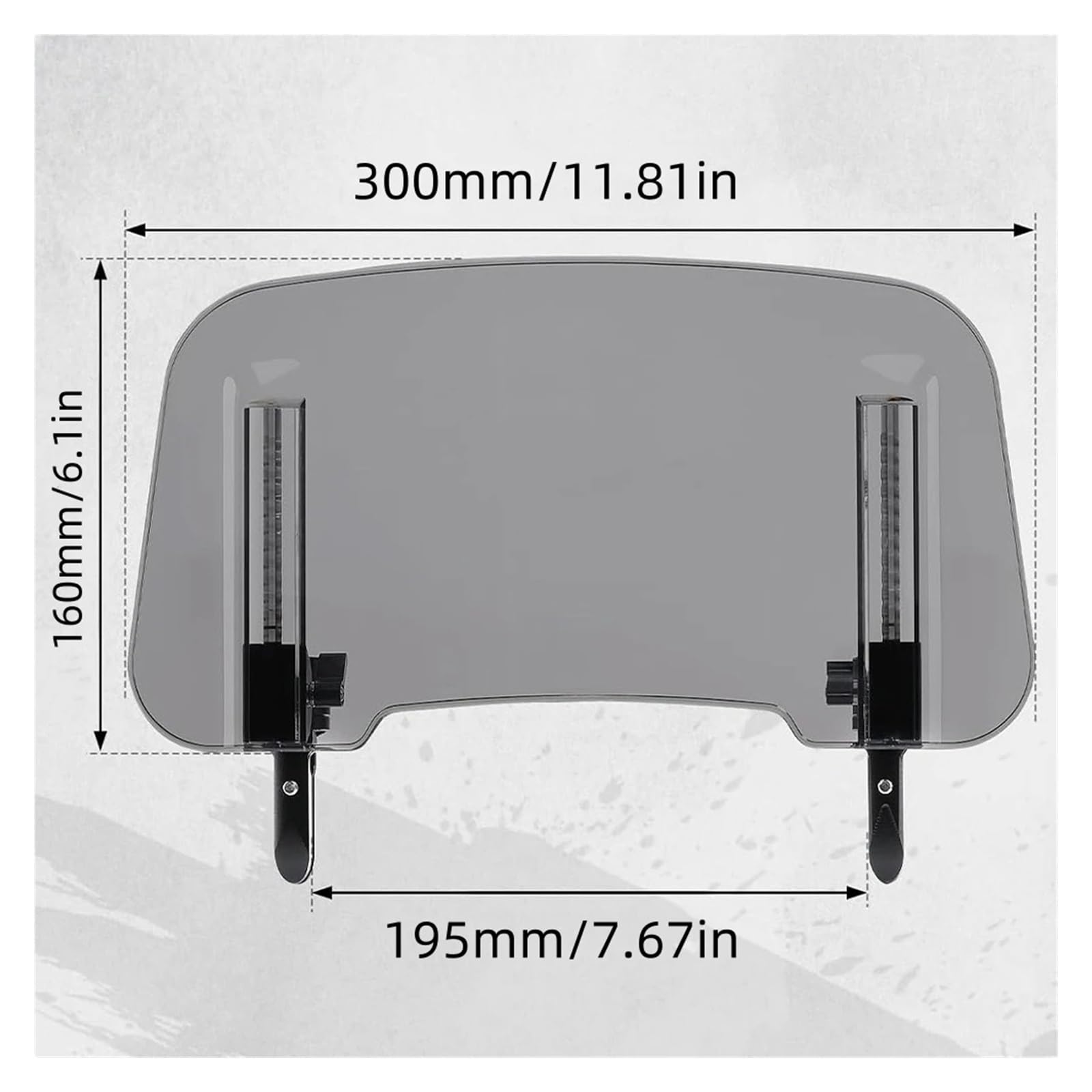 Deflettori Per R1200 1250GS F750GS G310GS RnineT Estensione Parabrezza Per Motocicletta Spoiler A Morsetto Deflettore Parabrezza Parabrezza Deflettore