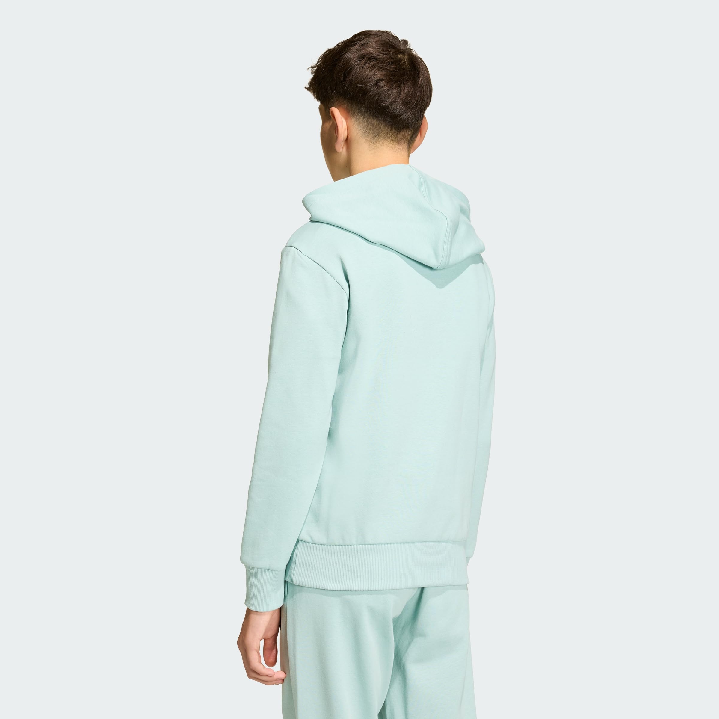 adidas Unisex Kids Slogan Fleece-Hoodie