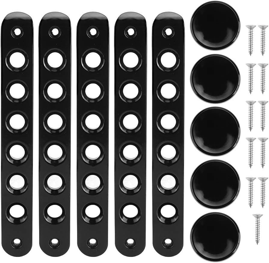Wrangler jk + Door Handle Deco ion,Side Grab Insert+Push Button Knobs Cover Metal Deco ion Replacement for Wrangler JK/Unlimited 07-18
