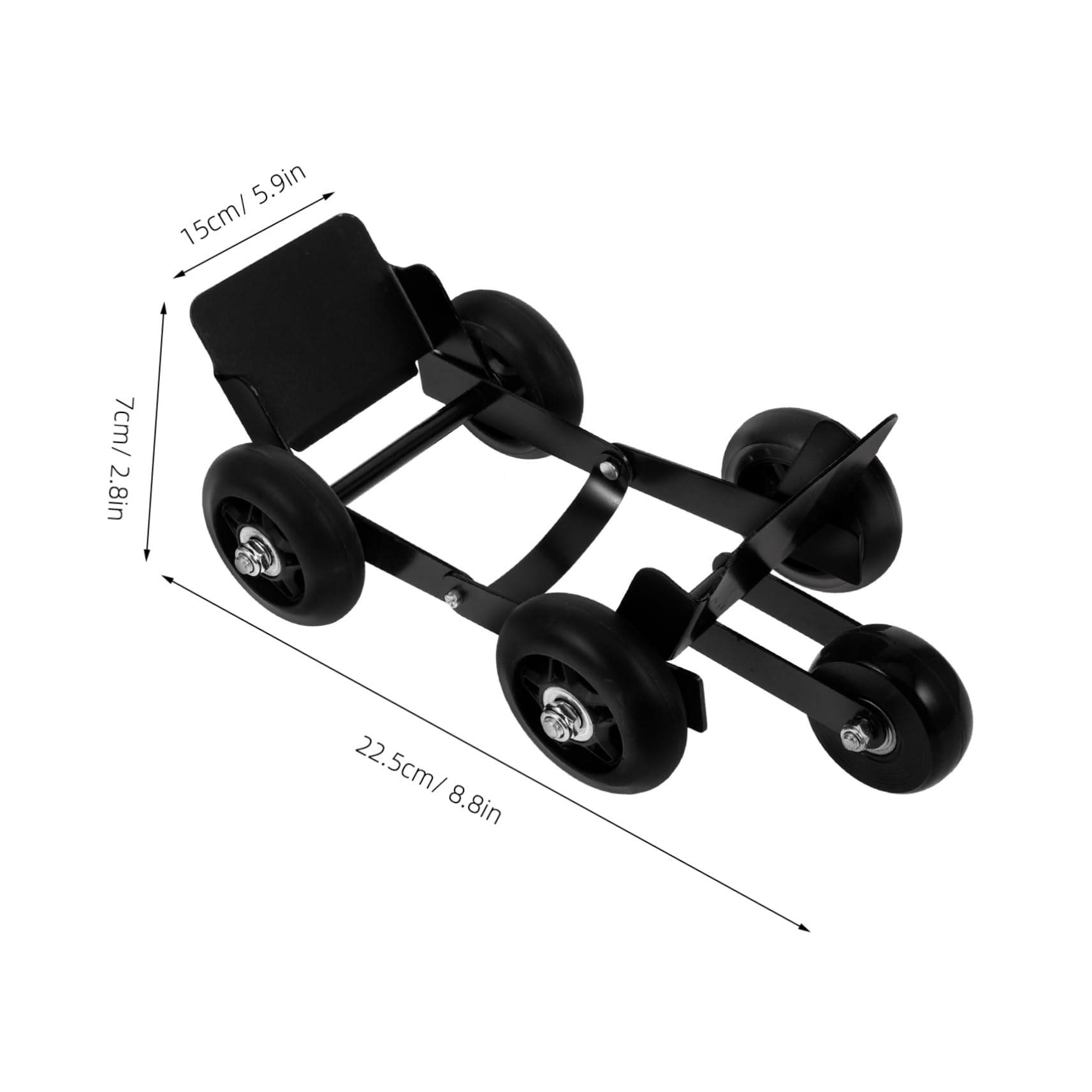 Outil de Déplacement de Pneu Moto en Métal Noir, Robuste et Résilient, pour Motocyclettes et Tricycles Électriques, Facilite Le Déplacement Fiable des Roues Couleur Aléatoire