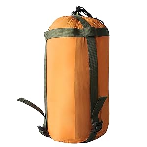 Compression Sack for Sleeping Bag Sleeping Bag Stuff Sack Large Capacity Sleeping Bag Compression Sack Nylon Sleeping Bag