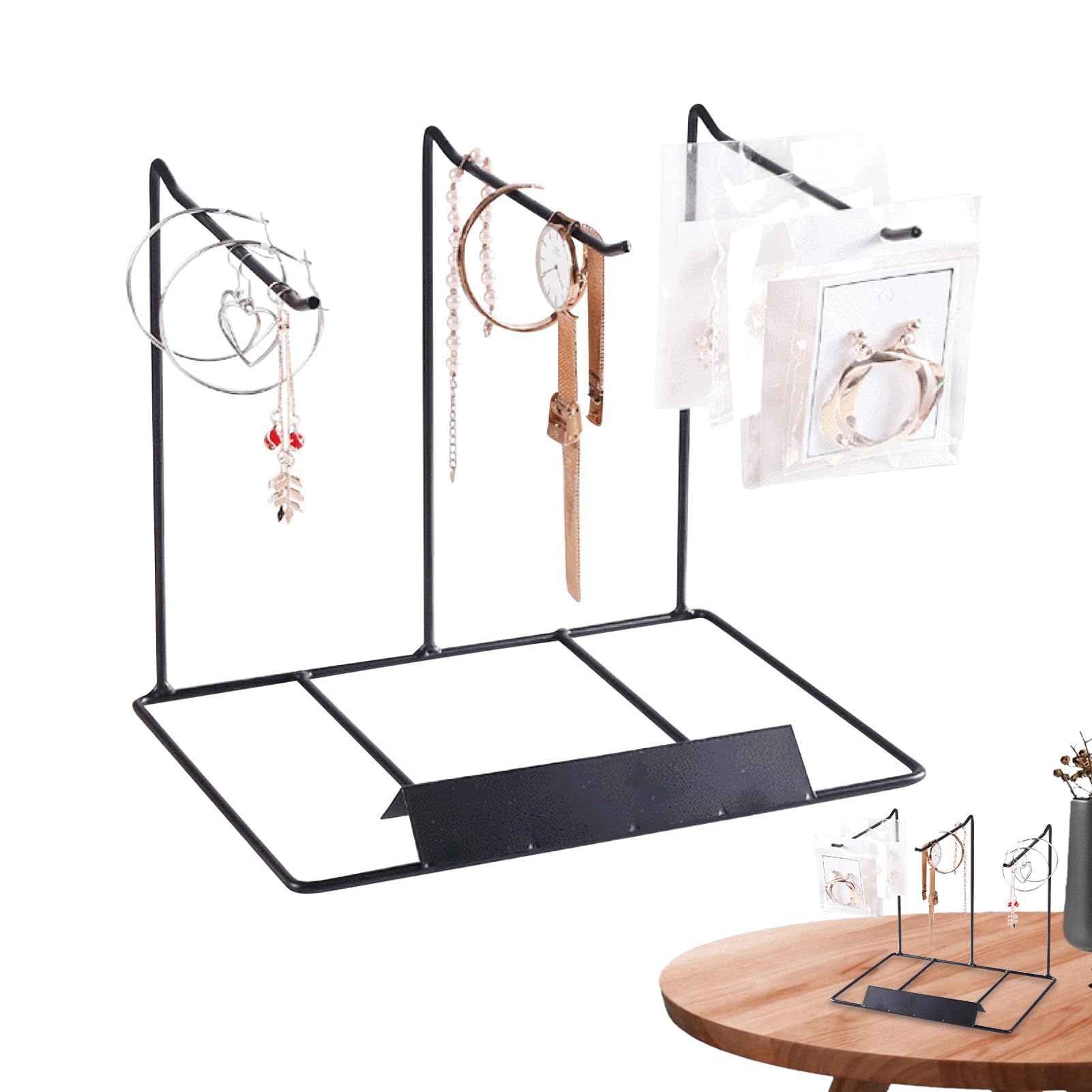 Support de collier anti-nœud et organisateur de bracelets pratique