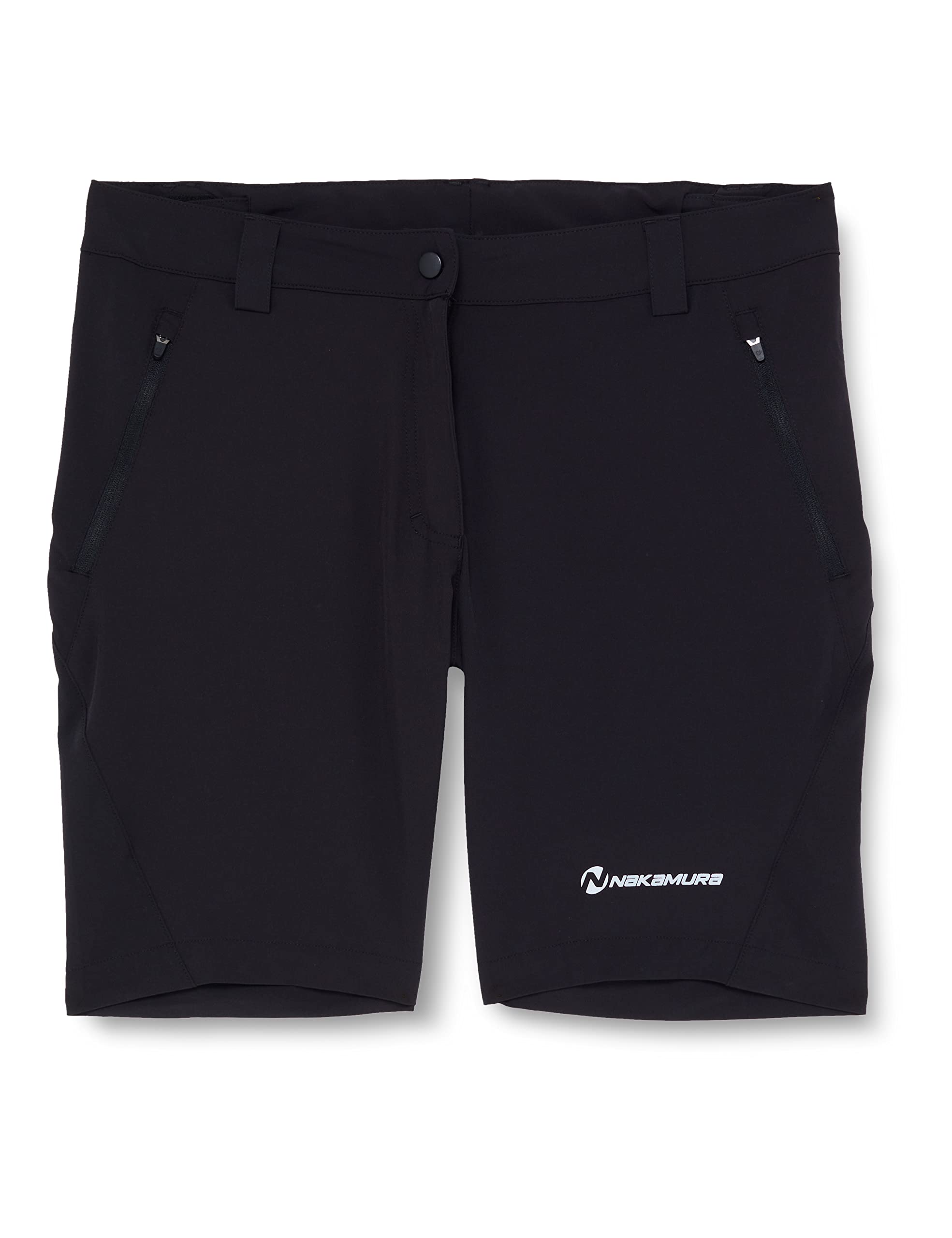 Nakamura Damen Itania Ii Shorts, Schwarz, 36 EU