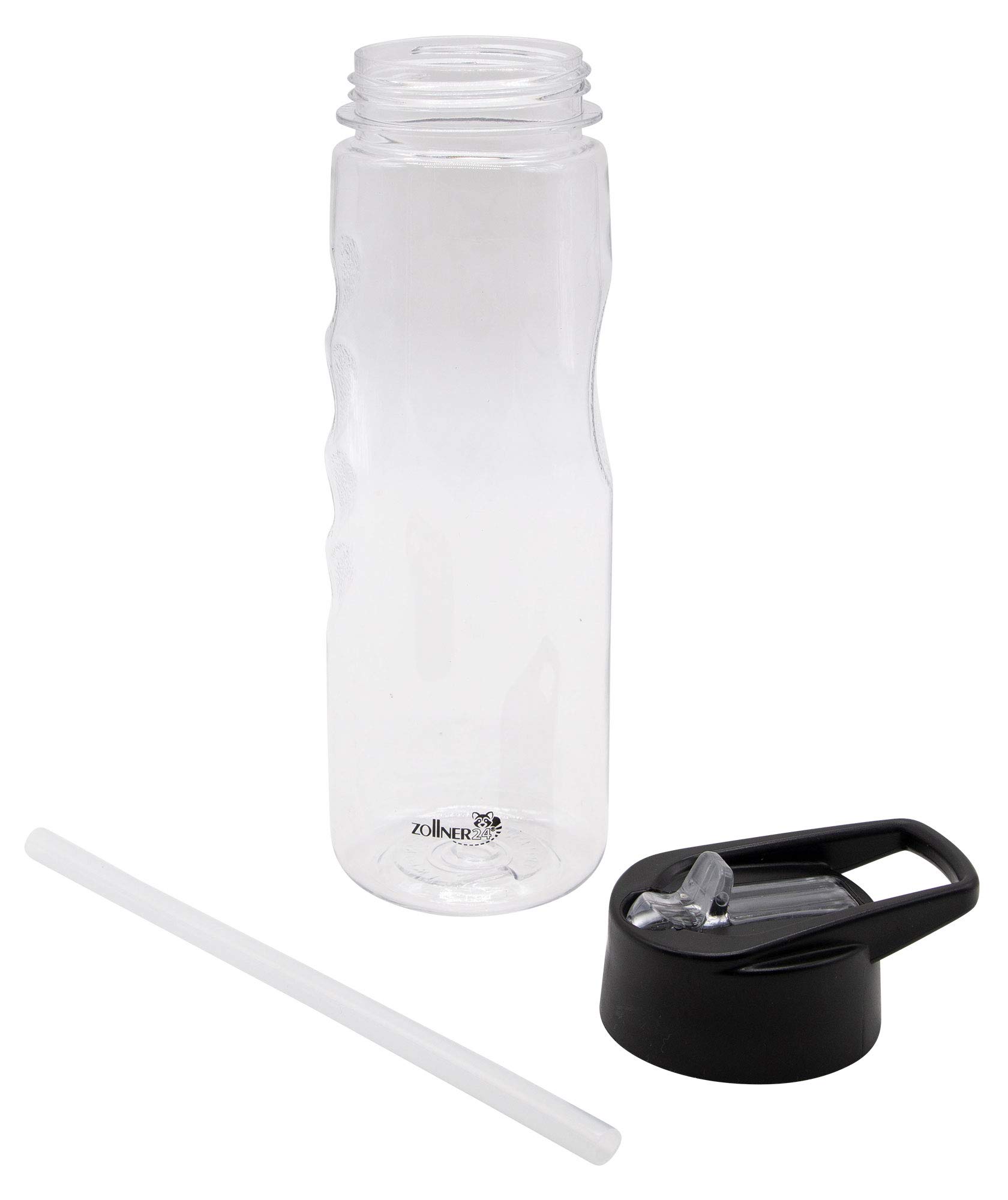 ZOLLNER24 Butelka Sportowa Bidon z Tritanu ze Słomką bez BPA 750 ml