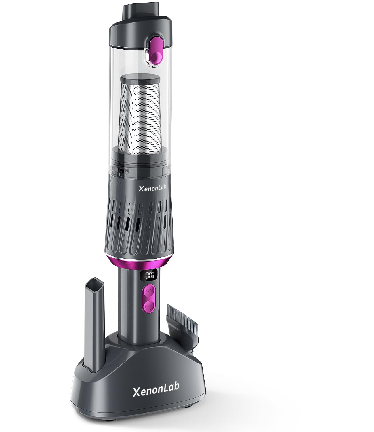 Photo 1 of XenonLab Handheld Vacuum Cordless 25000Pa Violet