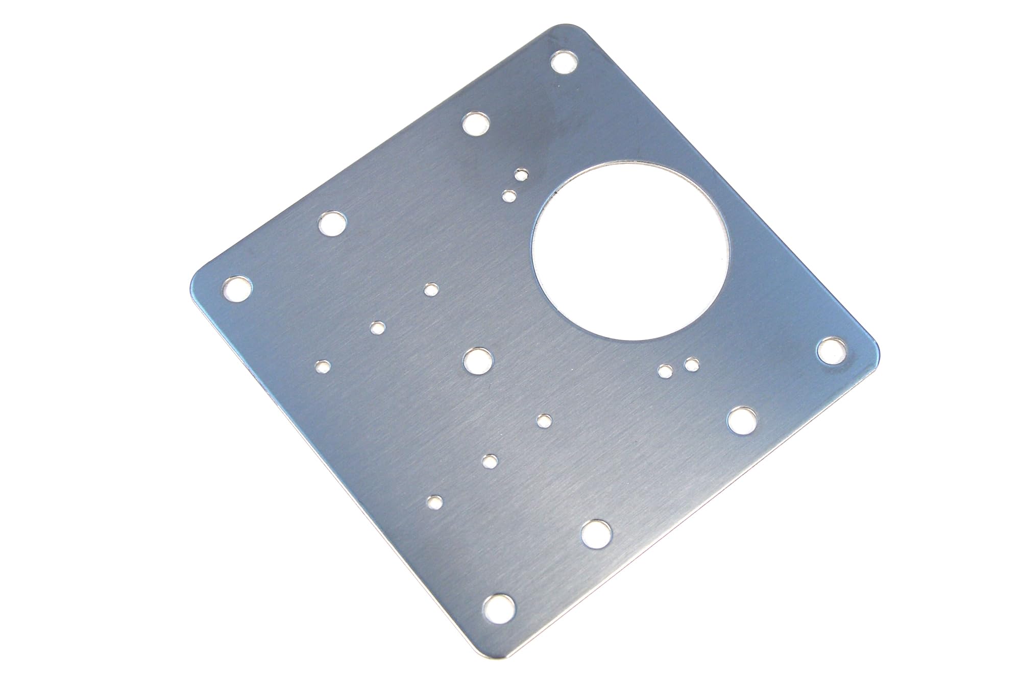 IHC Repair Plate for Cabinet Hinges Diameter 35 mm Plate Hinge Door Hinges Stainless Steel Repair Kit 90 x 90 mm Pack of 2