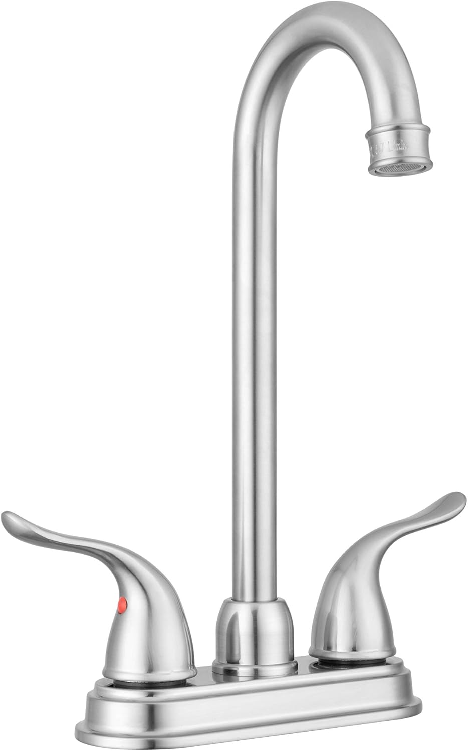 Pacific Bay Treviso High-Rise Bar/Galley Swivel Faucet, 2-Handle (Brushed Satin Nickel)