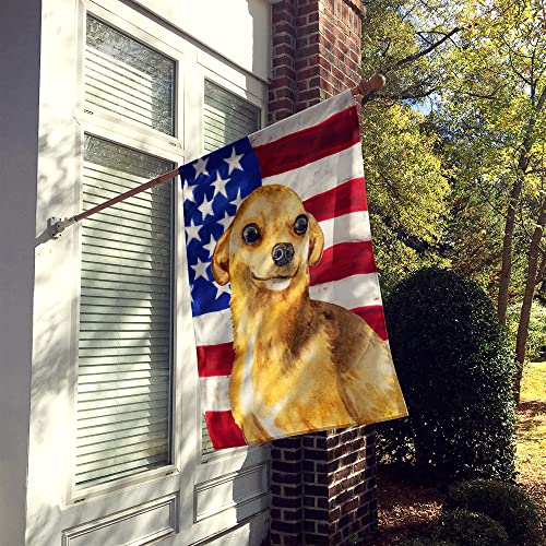 Drapeau de maison Chihuahua grand format en canevas multicolore extérieur