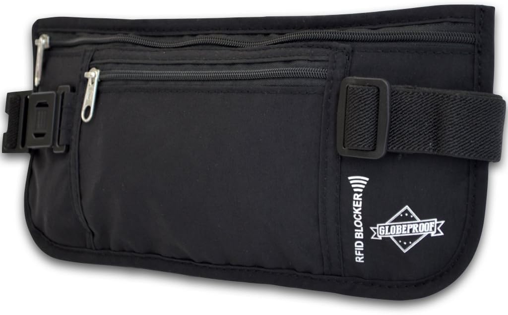 GLOBEPROOF® Money Belts and Bumbags for Travelling, Different Colours