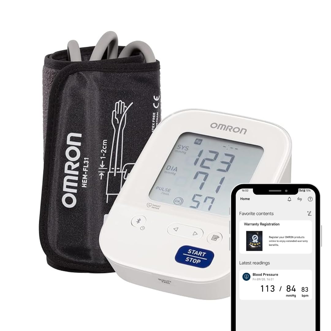 Omron HEM 7156 T Digital Blood Pressure Monitor with 360° Accuracy Intelli Wrap Cuff for All Arm Sizes Accurate Measurements and Bluetooth Connectivity (B0DB5PC83Z) Amazon Price History, Amazon Price Tracker