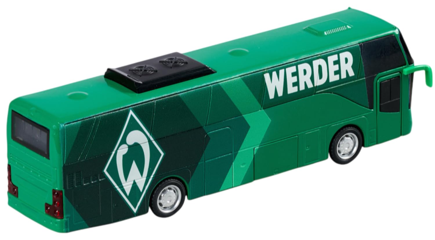 Werder Bremen SV Spielzeugbus mit Sound | Mannschaftsbus | 20 cm | Bus | SVW - Plus Lesezeichen Wir lieben Fußball