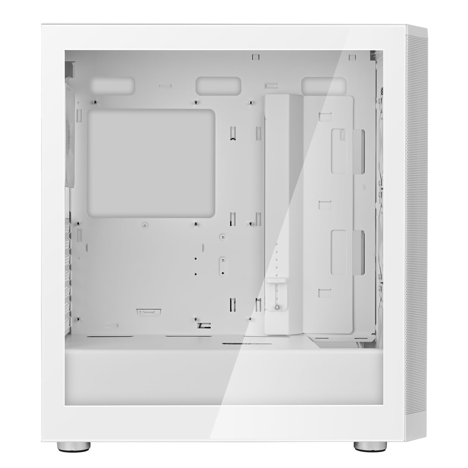 Silverstone Technology FARA 514X (weiß, Tempered Glass)