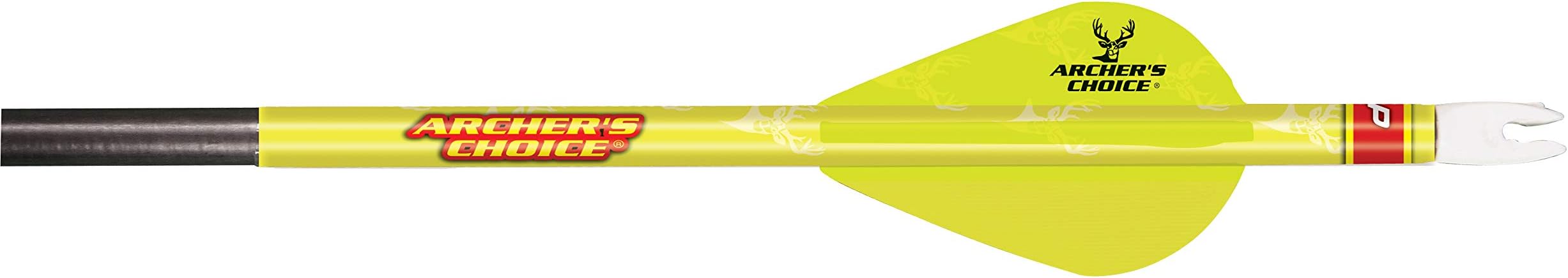 New Archery Products 6-Pack Quickfletch Quickspin Vanes (Yellow)