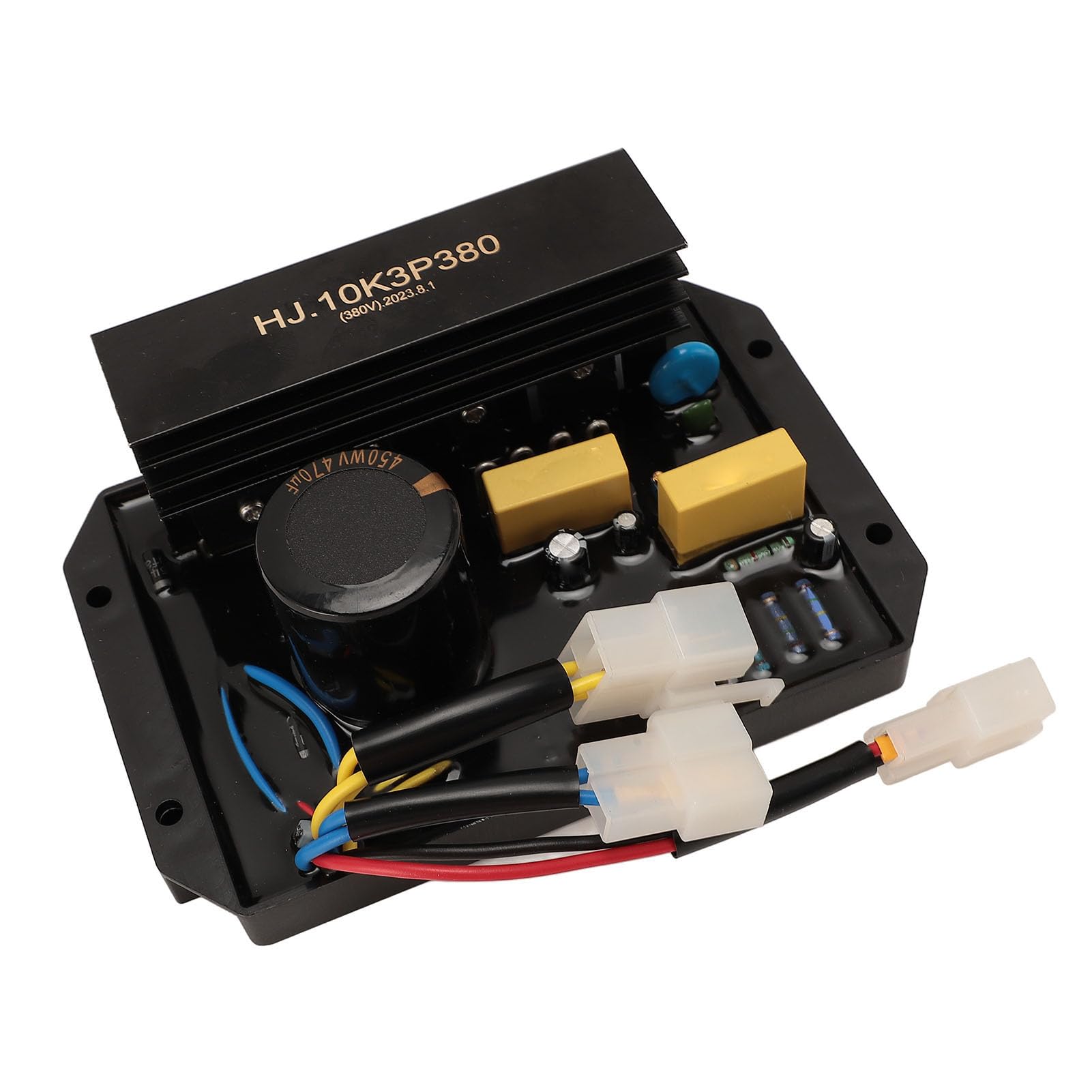 Generic HJ.10K3P.380V Generator Benzynowy AVR Automatyczny Stabilizator Regulatora Napięcia Zapewniający Niezawodne Zasilanie o Kompaktowej Konstrukcji 1 Jednostka