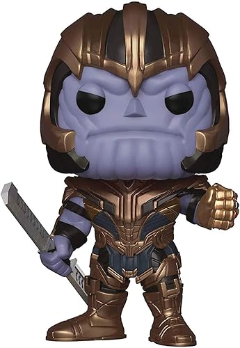 Miniatura 5 de POP Marvel: Avengers Endgame - Figura de vinilo de Thanos Funko Pop! (paquete con funda protectora compatible con POP Box), multicolor, 3.75 pulgadas