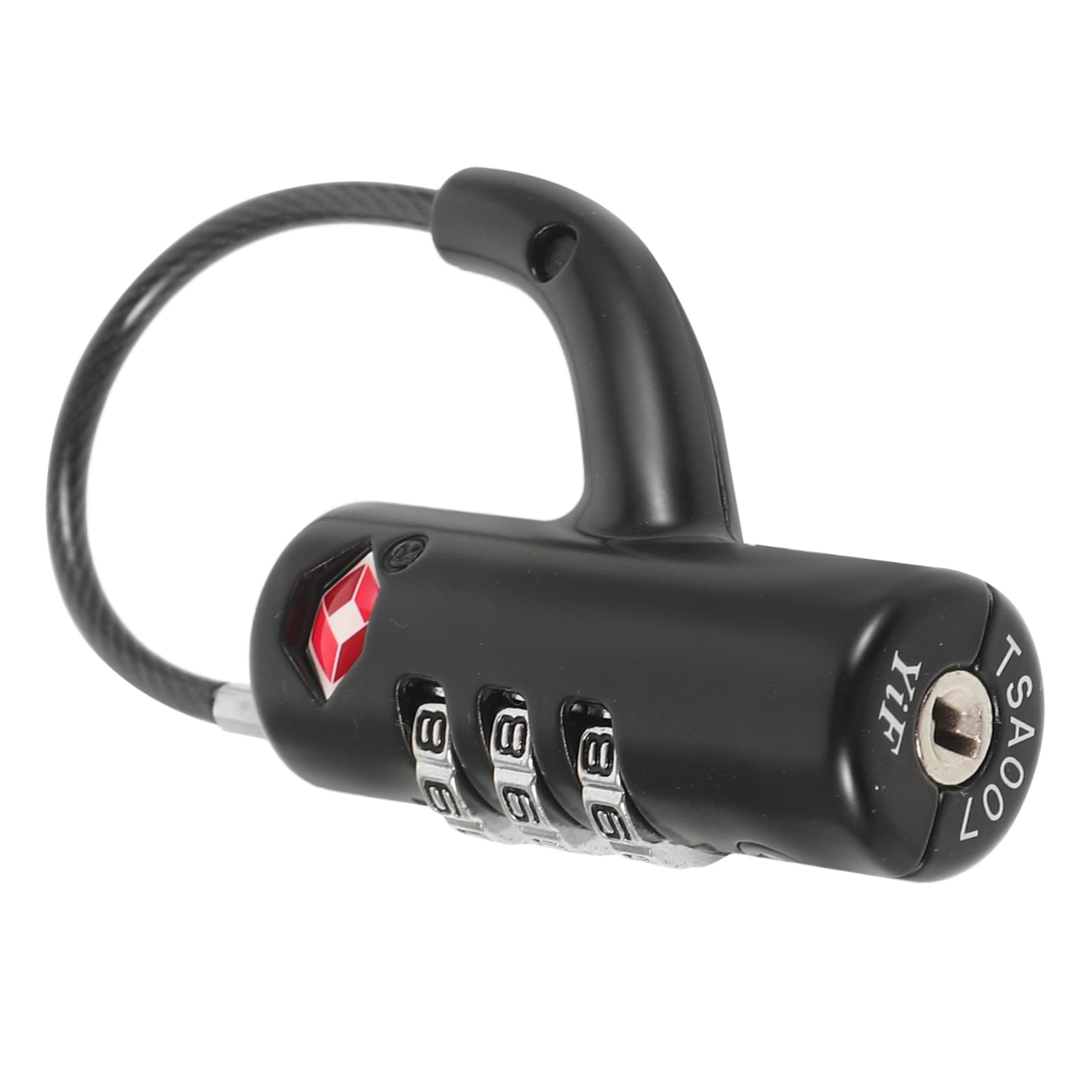 Gatuida 3piezas Candado De Equipaje Tsa Cerradura De Combinación De Seguridad Para Viaje Para Mochilas y Maletas