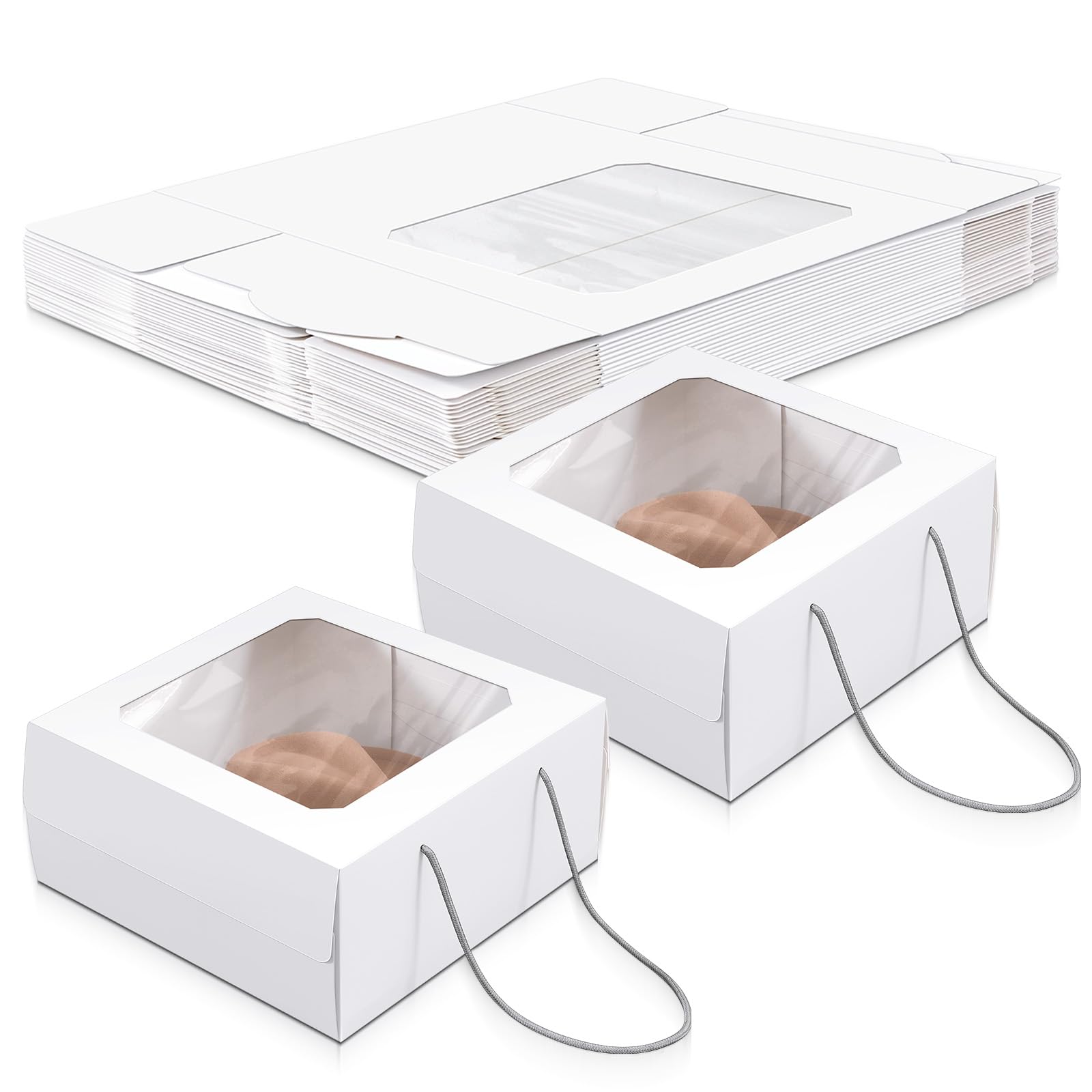 Boîtes de rangement carton blanc Feifeiya pour organiser le dressing sans encombre