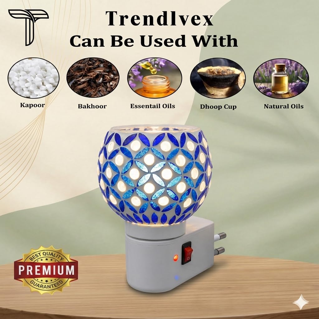 Electric Kapoor Dani - Aroma Burner with Night Light -3