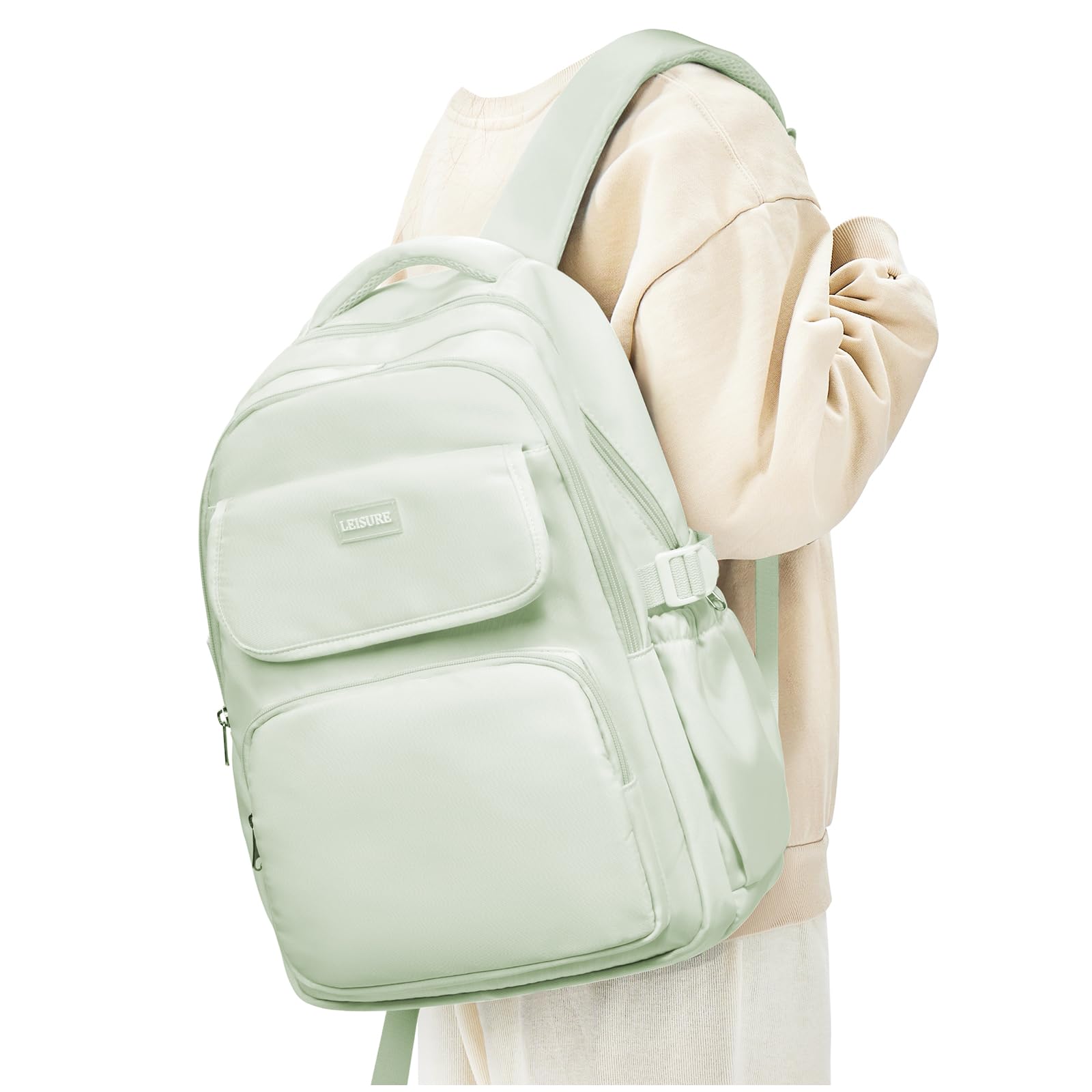 Cypak Backpack For College Students Women Men,Cute High School Bag,Lightweight Bookbag Casual Daypack Travel Backpacks,Aesthetic School Backpack For