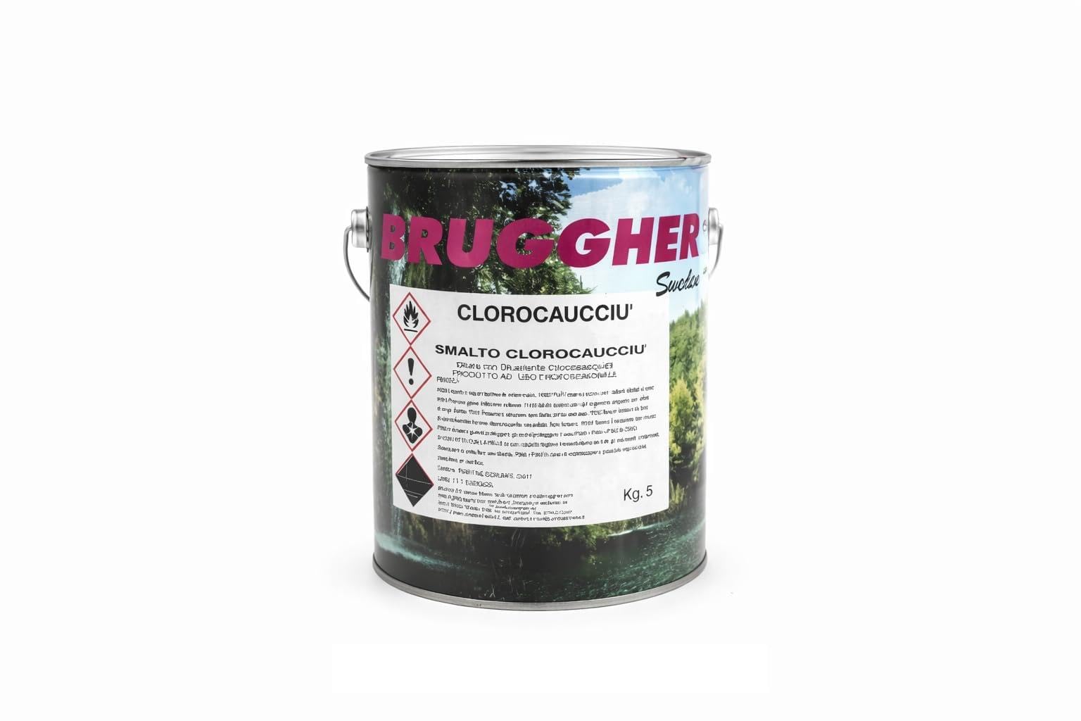 Vernice Smalto al Clorocaucciù per Piscine 5 kg – Impermeabilizzante – Colori RAL e NCS (BIANCO)