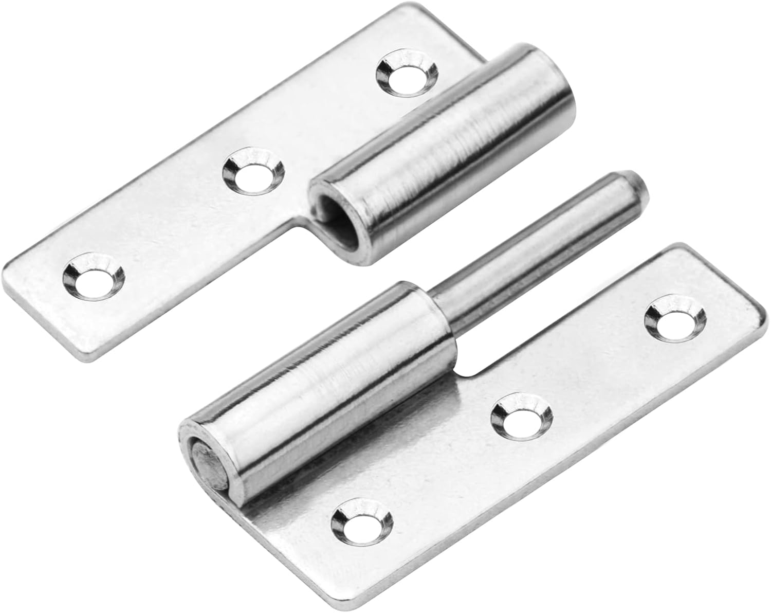 6 Pack 3" H Shaped Lift Off Hinges, Stainless Steel 304 Door