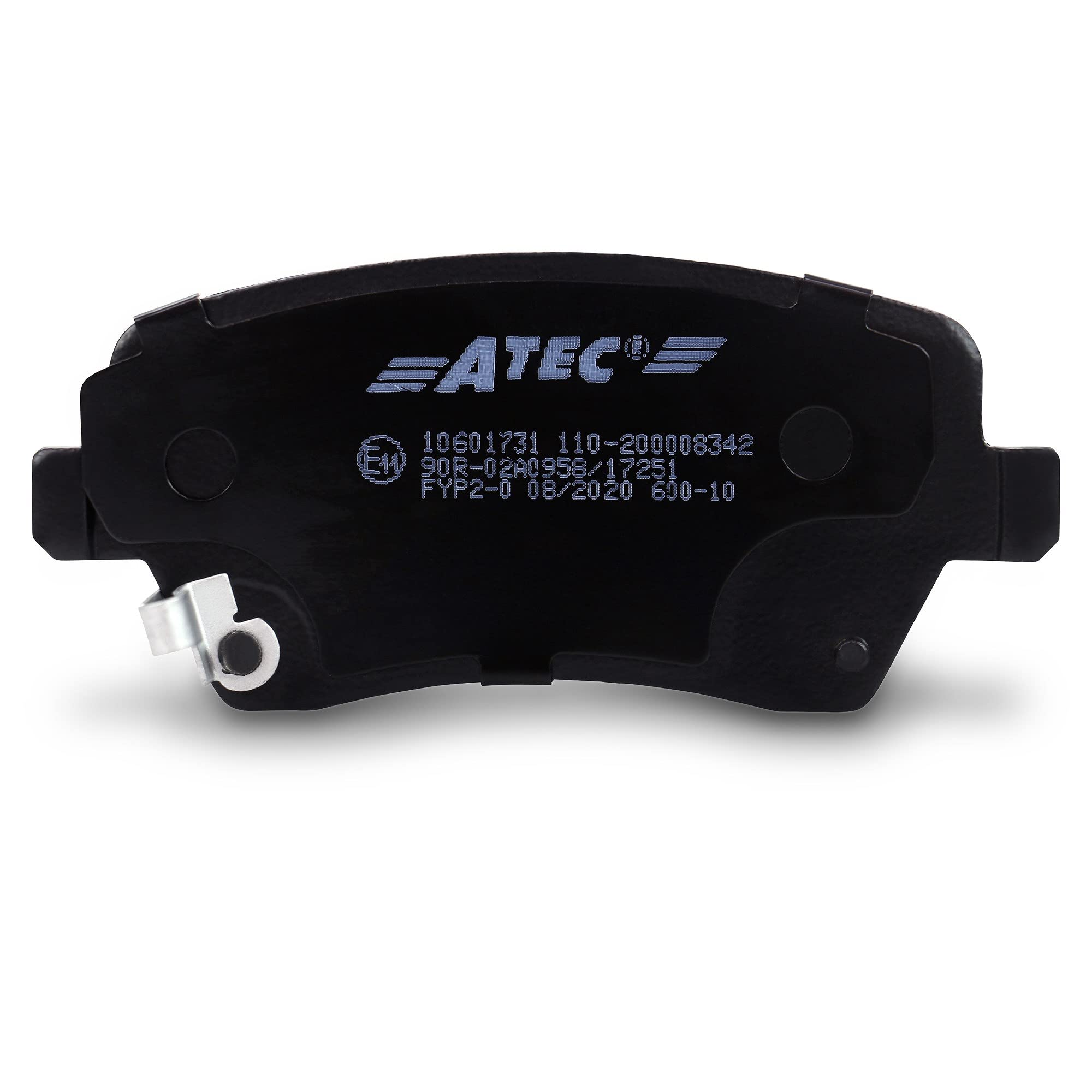 BESTPRICE ATP Set freni asse anteriore incl. dischi freno ventilati Ø 252 mm +