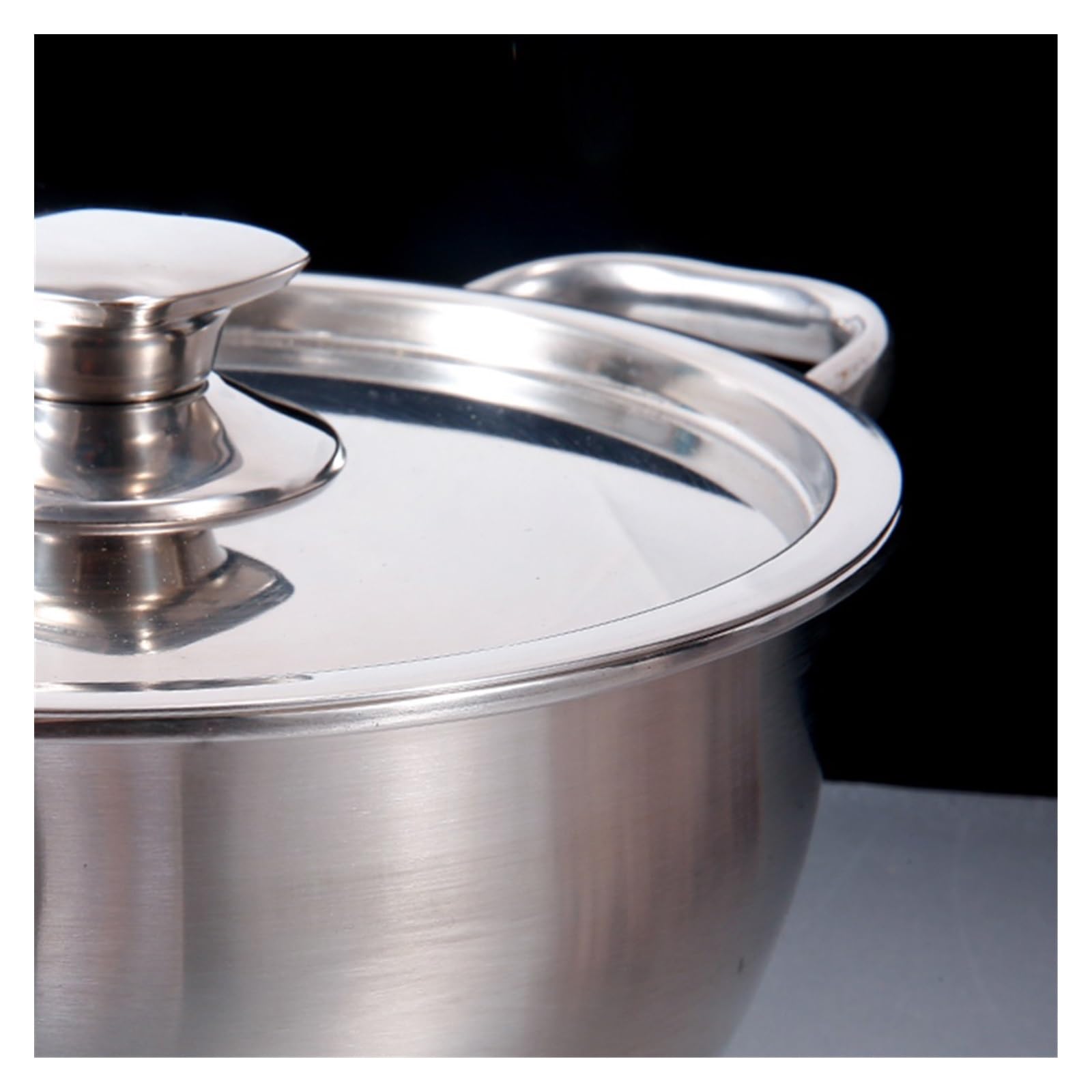 Tapa Universal De Acero Inoxidable Multitamaño para Ollas, Sartenes, Tapa De Repuesto para Olla De Condimentos, Tapa De Mini Cacerola para Sartenes, Tapa De Repuesto para(B-24)