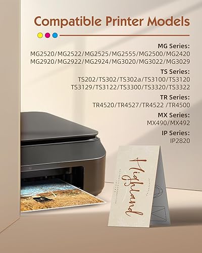 Miniatura 2 de 245XL Ink Cartridge Replacement for Canon 245XL Black Ink Cartridge PG-245 XL PG245 for Pixma TR4527 TR4520 MG2420 MG2520 MG2524 MG2522 MG2525 TS202