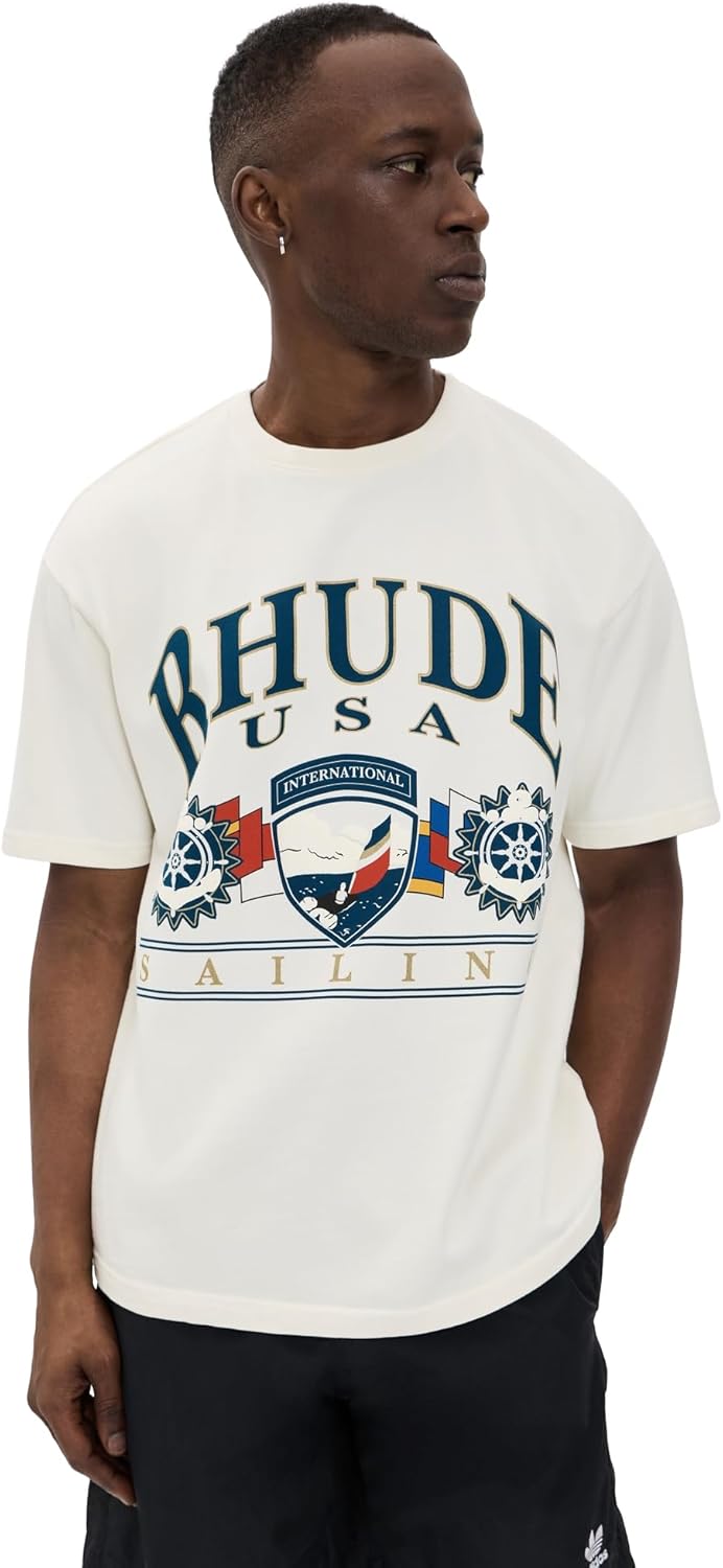 Rhude Men's USA Sailing Icon Tee