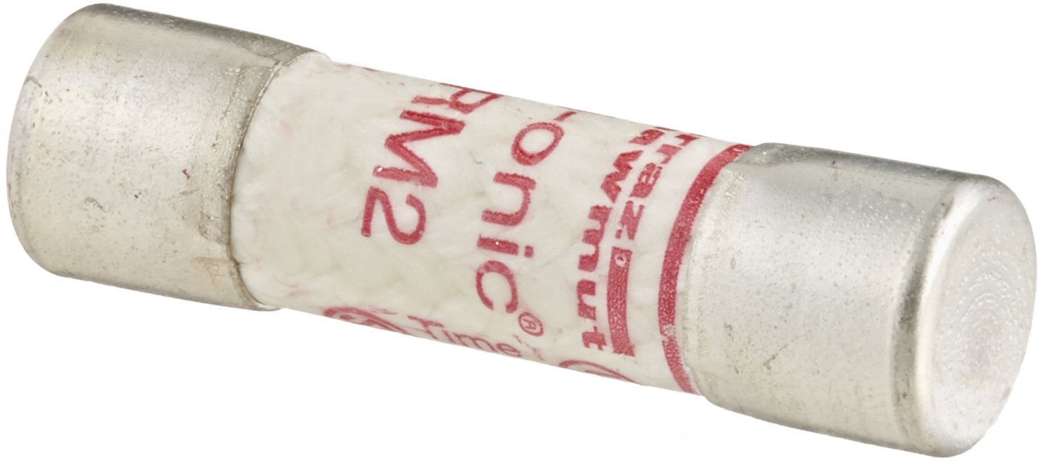 MersenTRM Tri-Onic Time-Delay Midget Fuse 250VAC 10kA 2 Ampere 13/32 Diameter x 1-1/2 Length