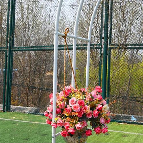 Arche de jardin en métal à installation facile pour pergola robuste