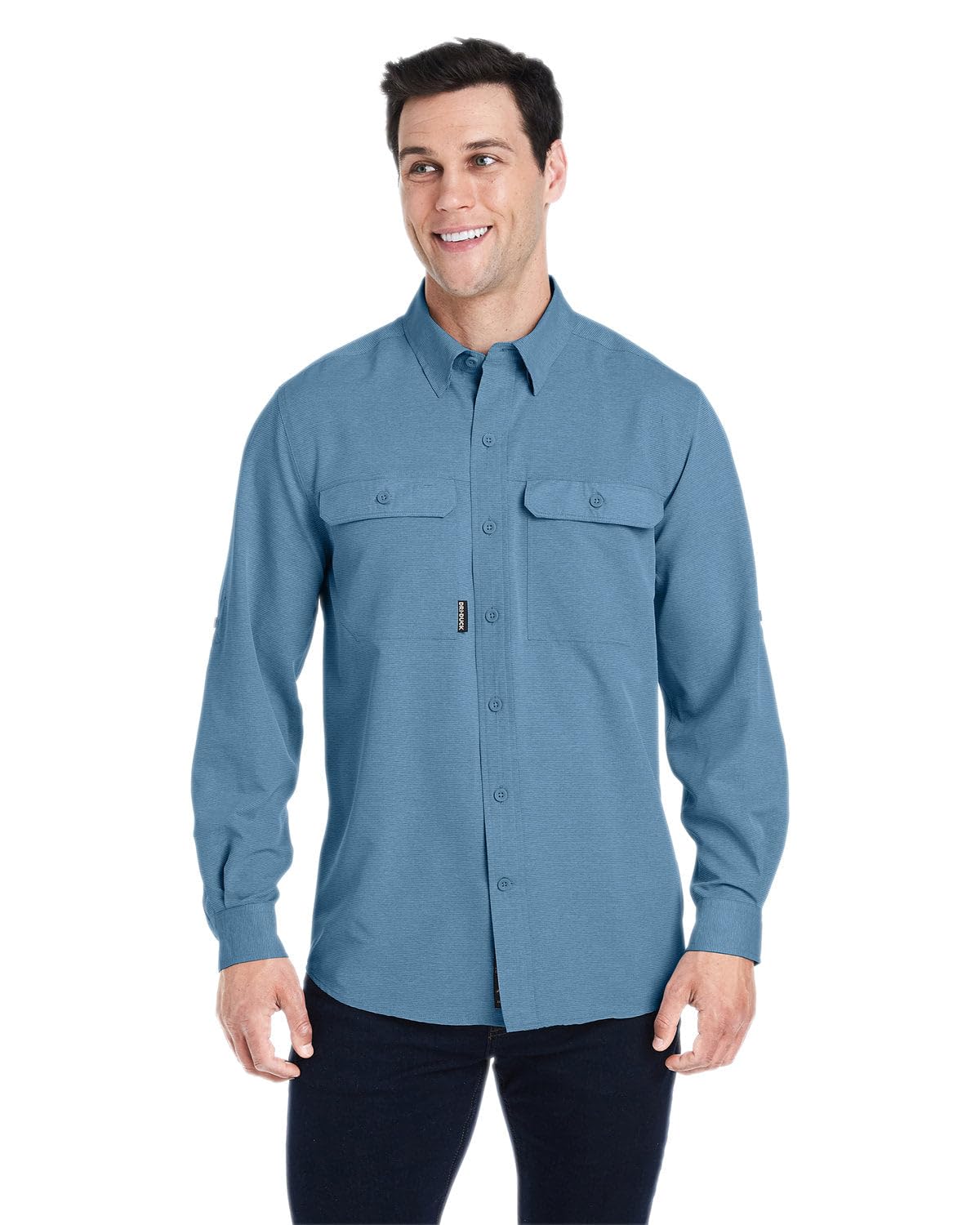 Cazadora DRI DUCK Slate Blue robusta y resistente con ajuste 3XL superior 2