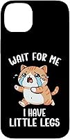 Vista 15 de Funny Short Legs Cat Meme Wait for Me, I Have Little Legs Case for iPhone 17