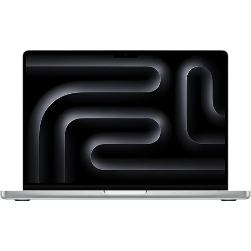 Apple MacBook Pro 2024, Apple M4 Chip with 10‑core CPU and 10‑core GPU (14-inch, 16GB RAM, 512GB SSD Storage) (QWERTY English) Silver (Renewed Premium)