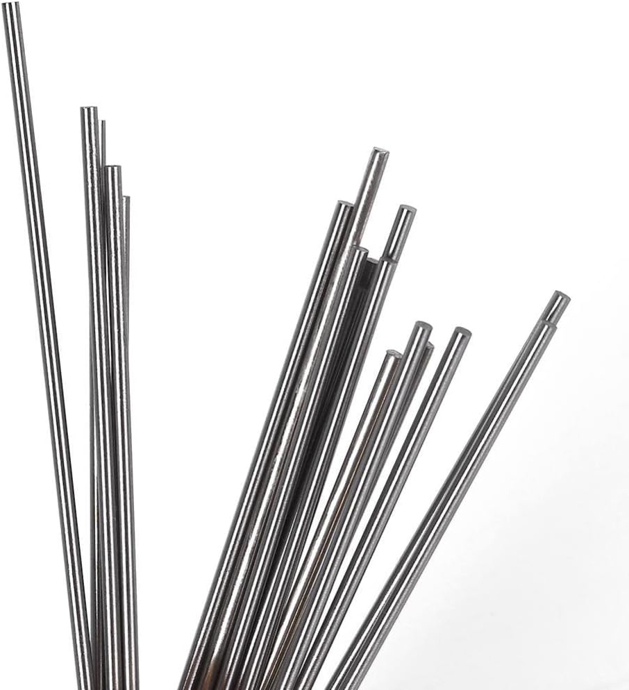 20pcs Lathe Hexagon Solid Shaft, 100x2mm for Model &