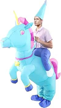 Inflatable Disguise XXL T-Rex | Dinosaur Costume | Premium Quality | Adult Size 160 to 190 cm | Polyester | Resistant | Inflatable System Included