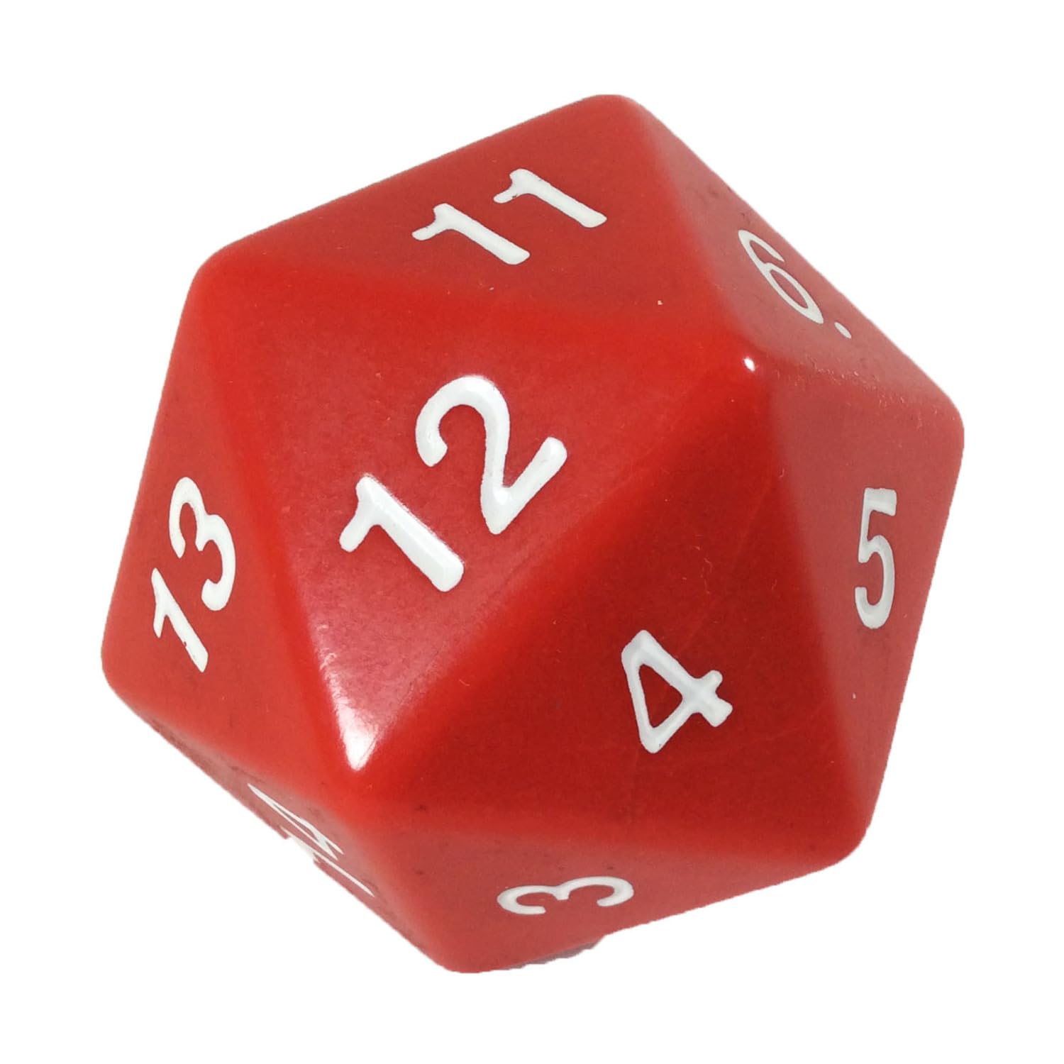 Koplow Games Red Jumbo Dice D20 Count Down 55mm Dice